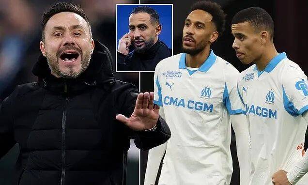 欧冠耻辱出局！马赛主帅德泽尔比面临下课 总监炮轰全队